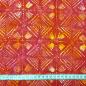Preview: RED ORANGE - Chrome - Batikstoff aus Indonesien